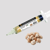 Brown Button Mushroom Liquid Culture – 20cc Syringe | Agaricus bisporus Mycelium (C0510)