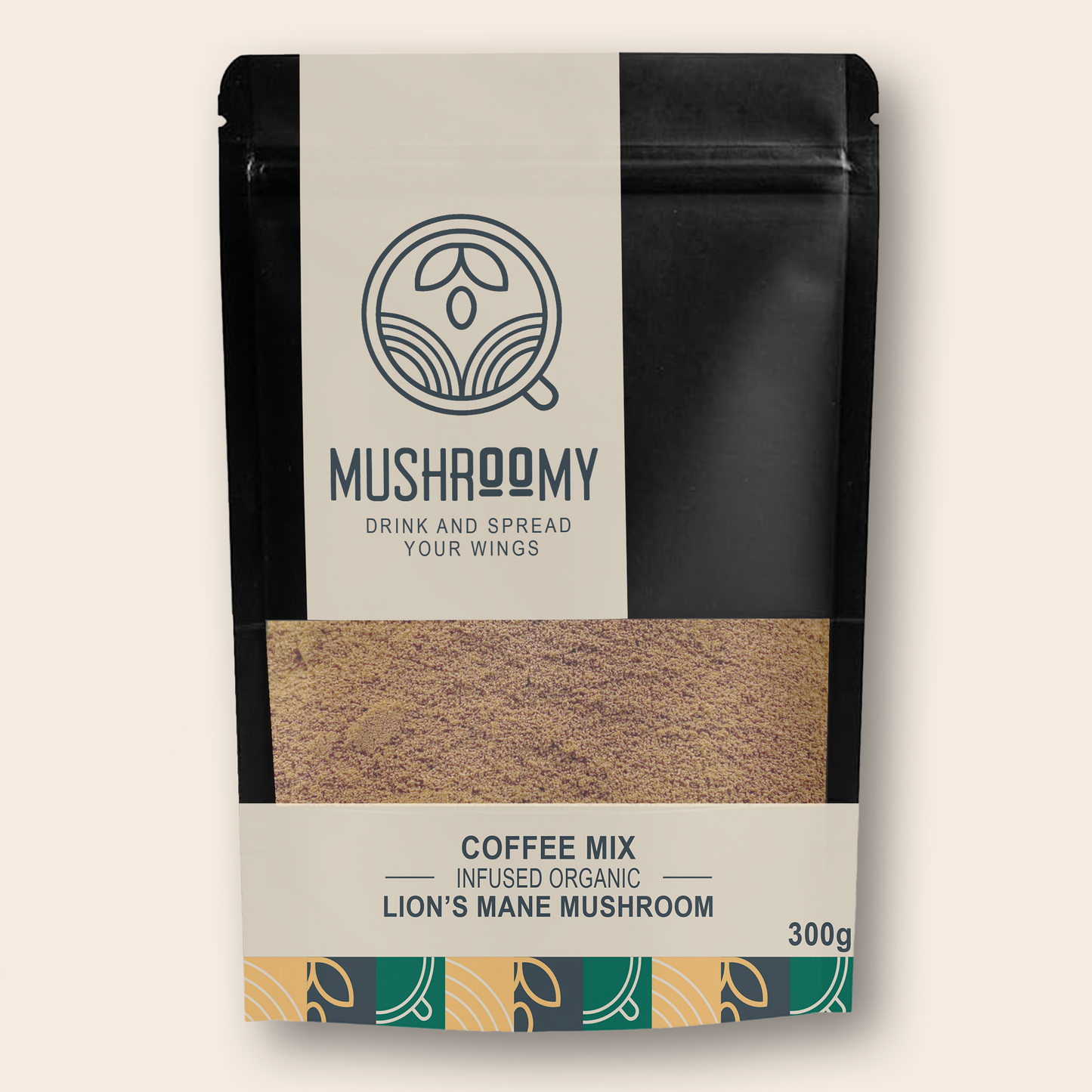 COFFEE MIX - Lion's Mane Mushroom Infused 3 In 1 Organic Coffee