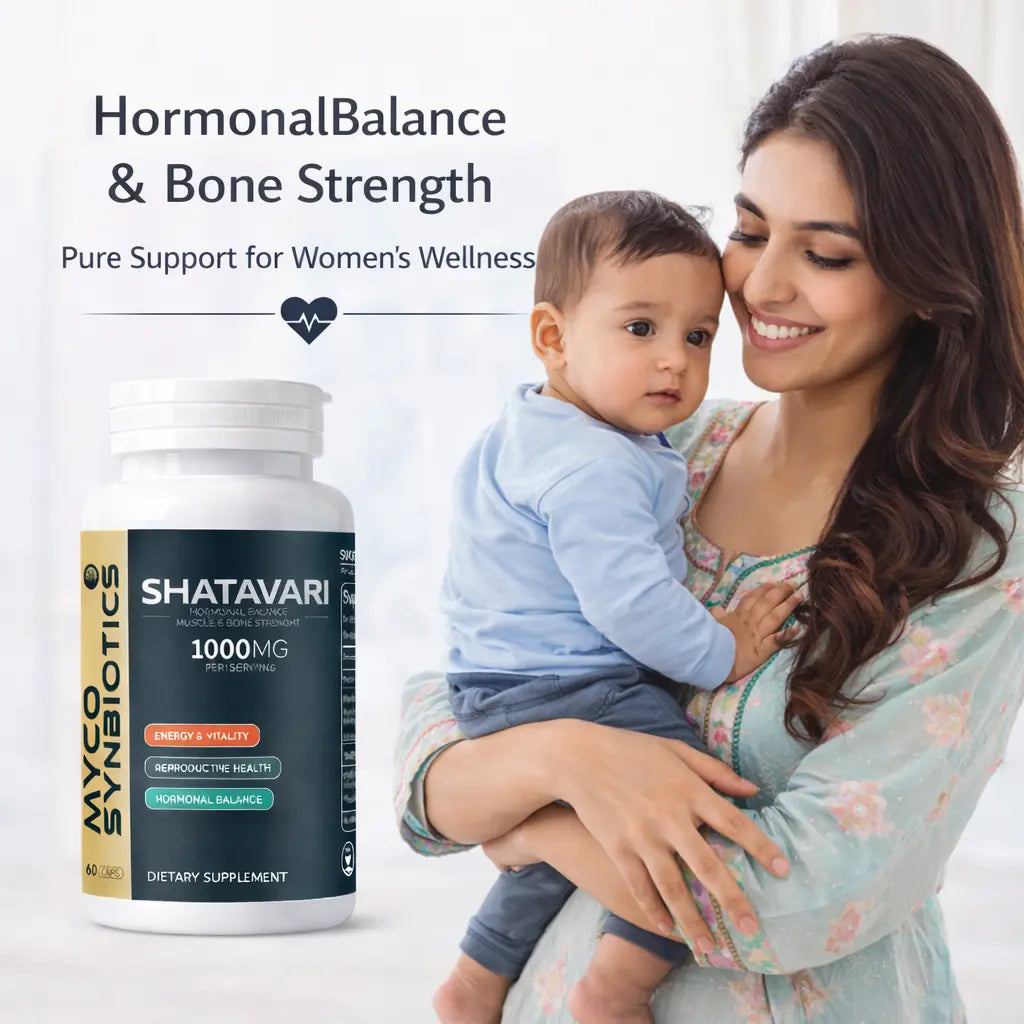 Shatavari Strong Core Bone Support Capsules | Organic Herbal Supplement for Women