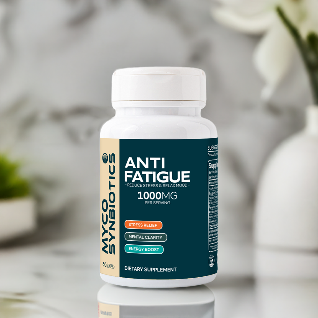 Anti Fatigue Capsules | Stress Support & Energy Boost Supplement