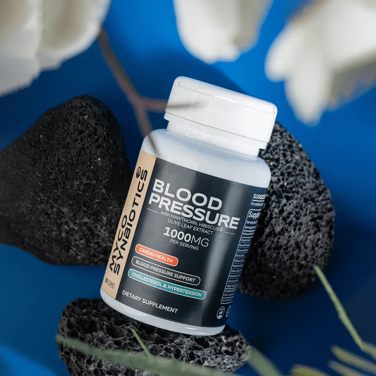 Blood Pressure Support with Hawthorn Berry & Hibiscus | Natural Heart Health