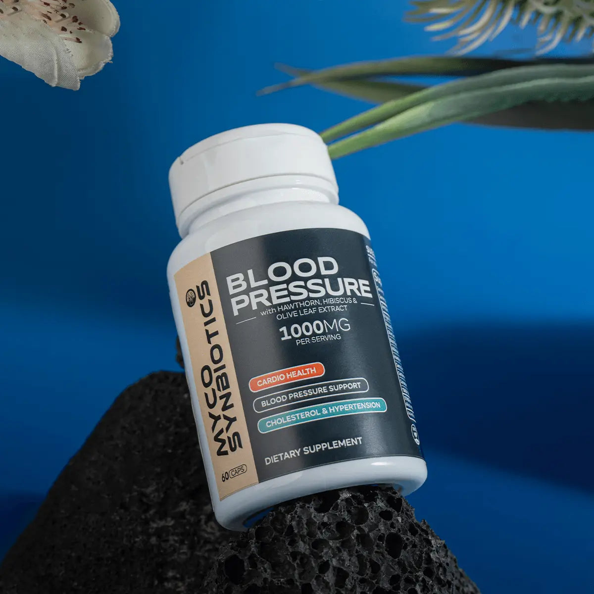 Blood Pressure Support with Hawthorn Berry & Hibiscus | Natural Heart Health