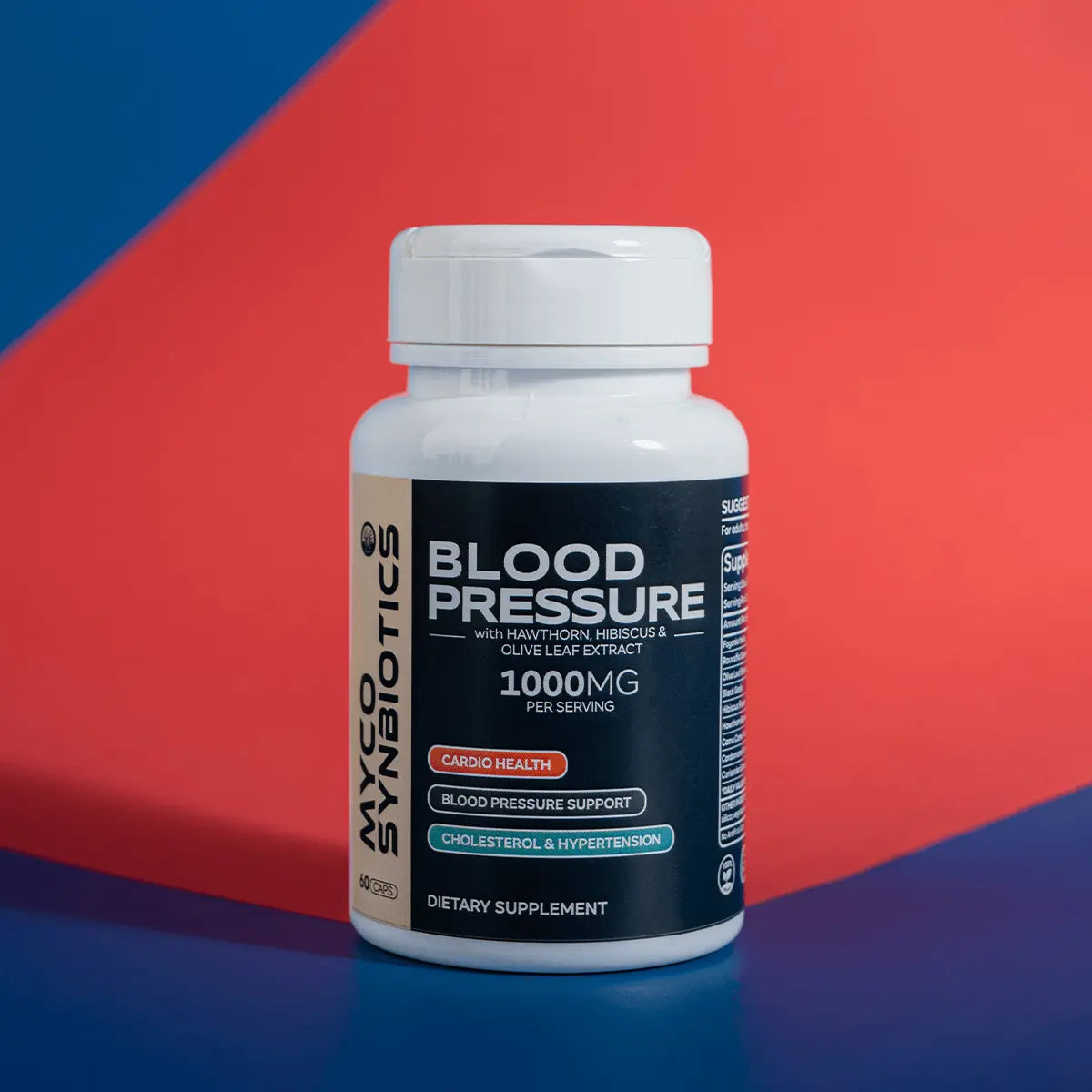 Blood Pressure Support with Hawthorn Berry & Hibiscus | Natural Heart Health