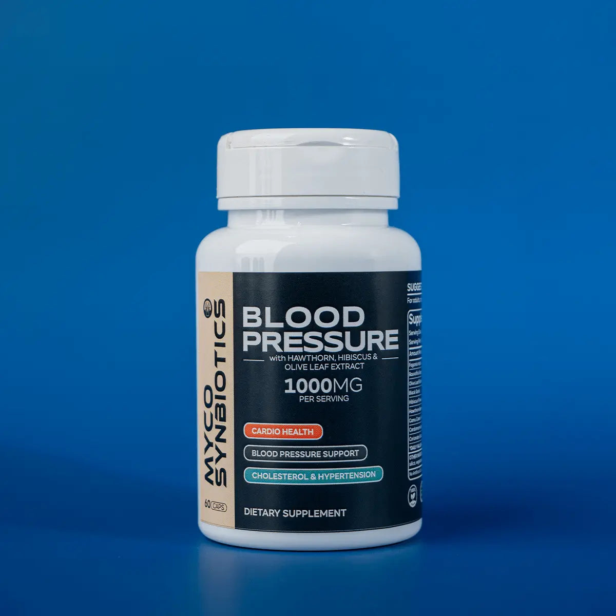 Blood Pressure Support with Hawthorn Berry & Hibiscus | Natural Heart Health