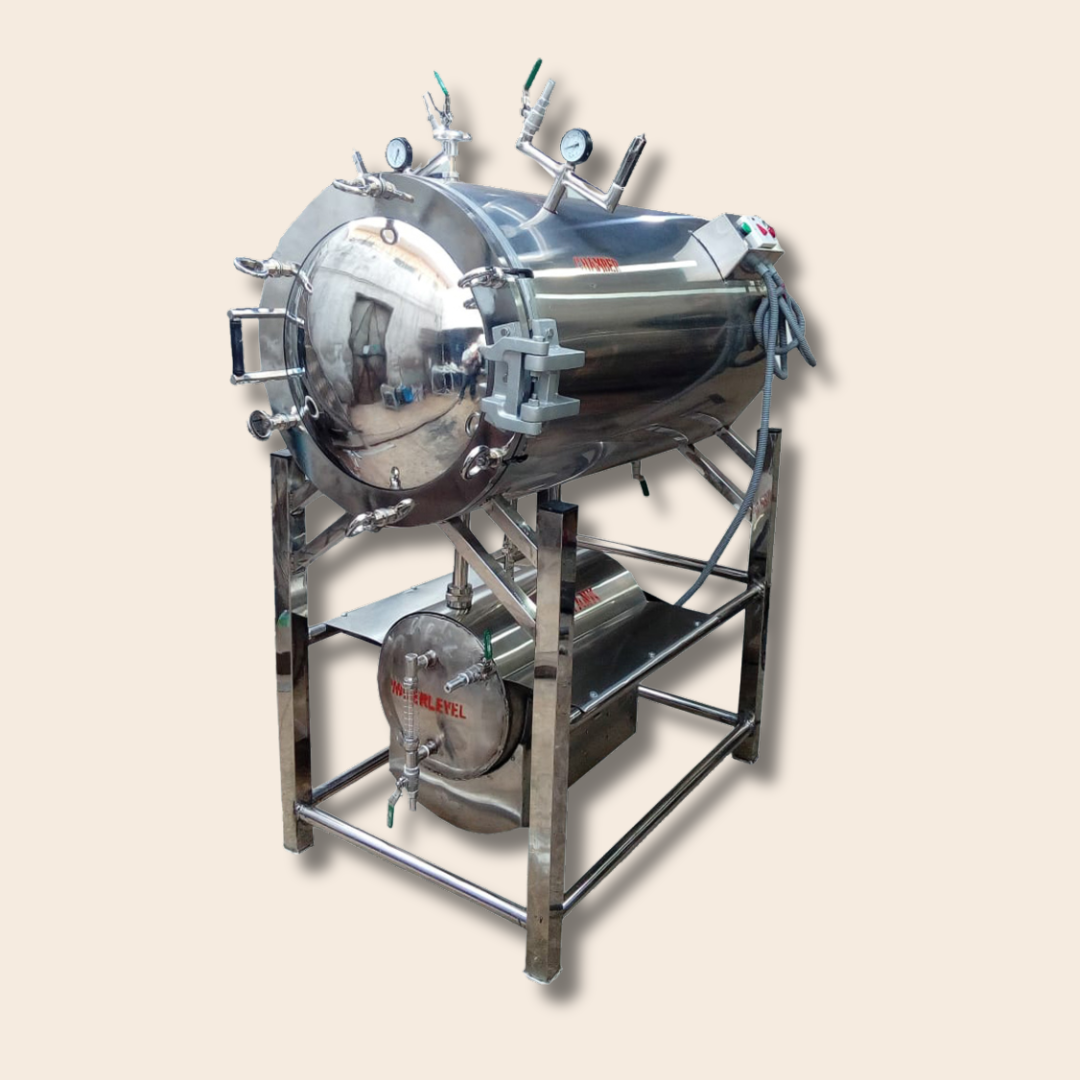 Commercial Food Mushroom Substrate Autoclave Sterilizer