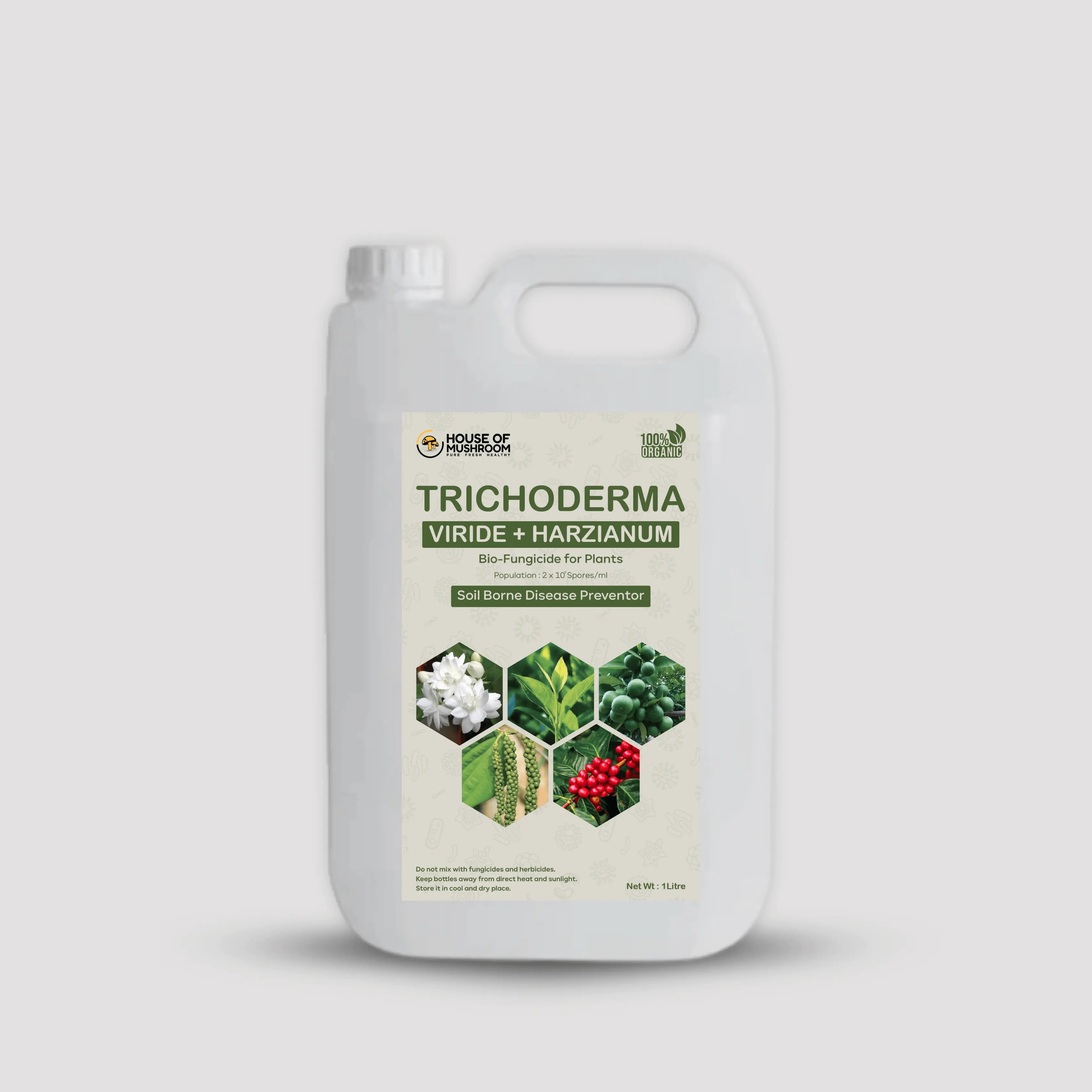 Trichoderma Viride + Harzianum Bio Fungicide | Your Natural Shield Against Plant Diseases & Soil-Borne Infections