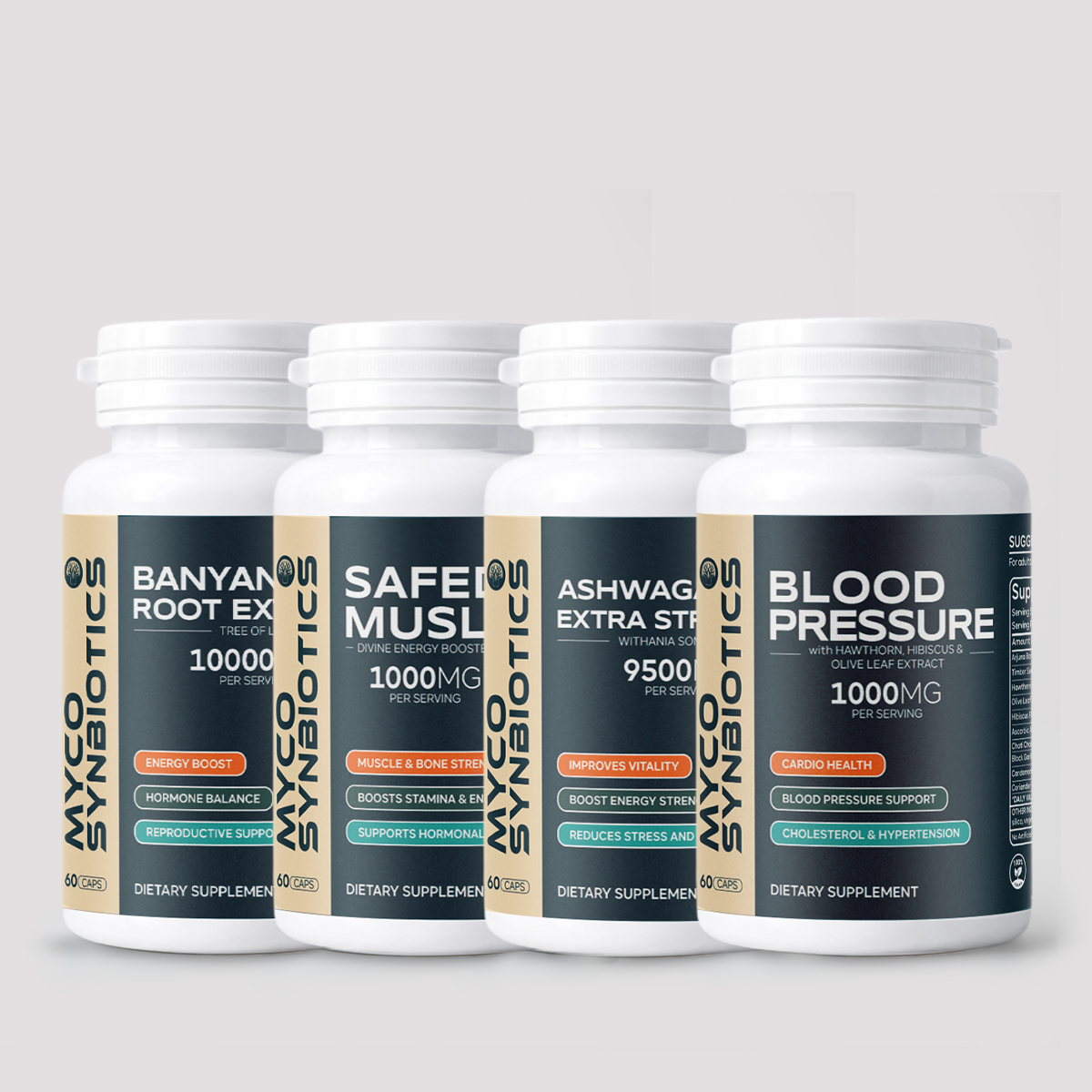 Diabetes Care Pack – 4-in-1 Herbal Supplement Regulates Sugar, Relieves Stress & Revives Energy