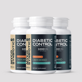 Diabetic Control Mushroom Supplement 3-Pack Bundle | Blood Sugar Balance & Energy Boost