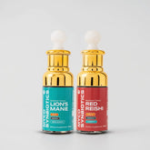 Combo Pack – Lion's Mane & Reishi | Organic Liquid Mushroom Supplement for Brain & Immune Health