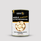 Button Mushroom Whole Canned – 400g | Premium Quality Mushrooms