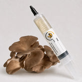 Italian Oyster Mushroom Liquid Culture – 10cc Syringe | Pleurotus Spodoleucus Strain (250)