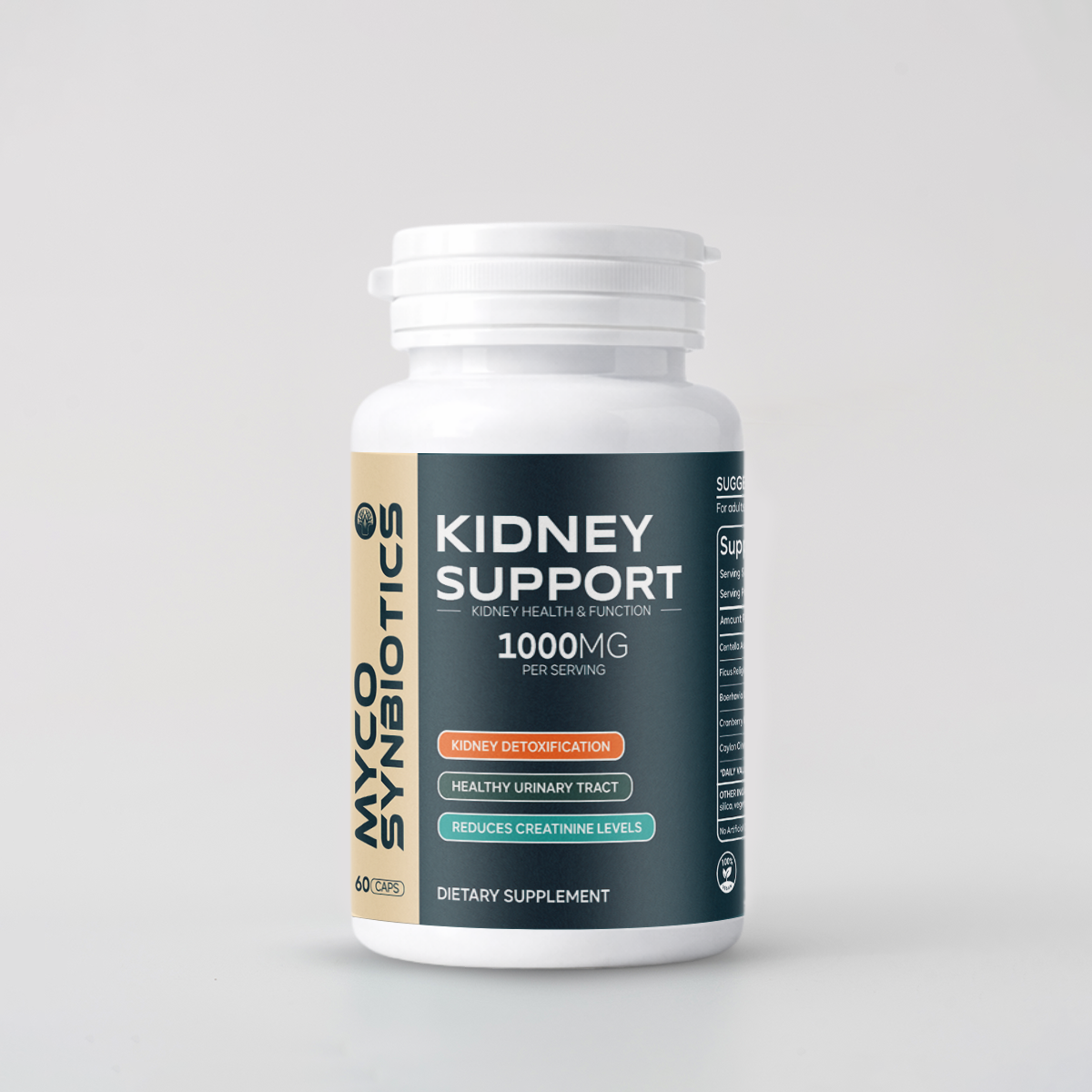 Kidney Support Capsules with Centella Asiatica & Cranberry | Natural Kidney Health