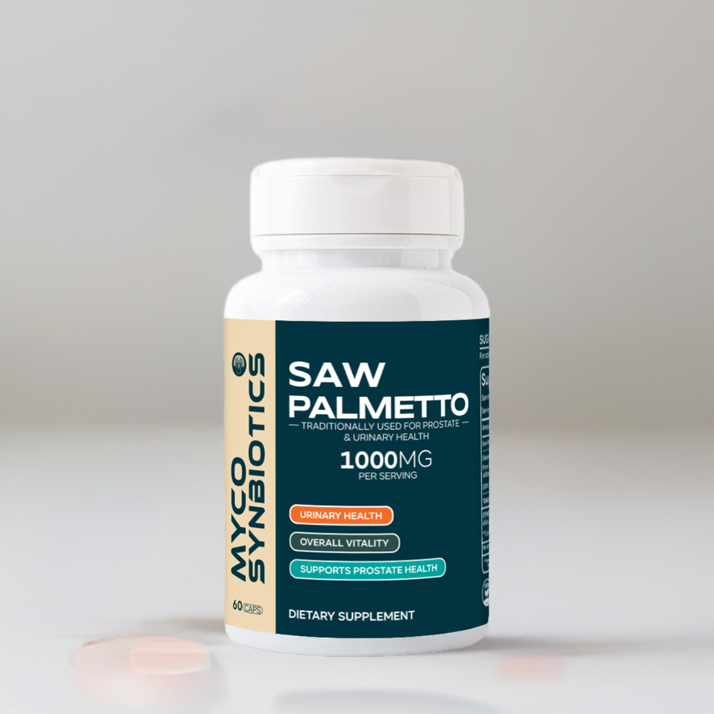 Saw Palmetto Prostate & Urinary Health Support Capsules | Organic Herbal Supplement