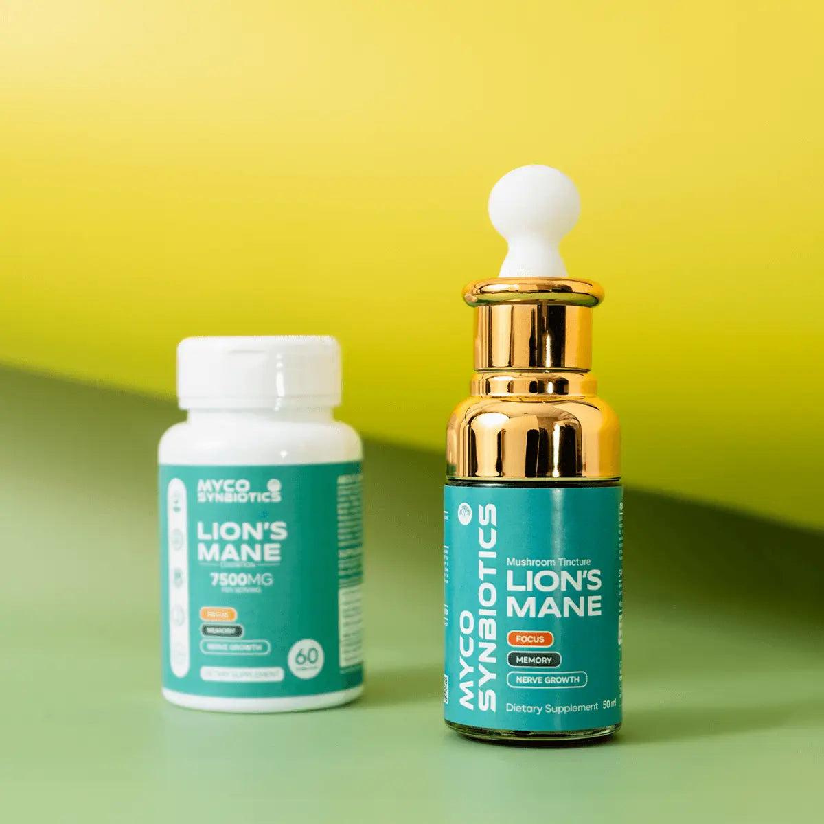 Lion's Mane Mushroom Capsules – Organic Brain-Health Supplement