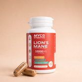 Lion’s Mane with Sea Buckthorn – Organic Brain-Health & Wellness Supplement