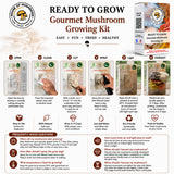 Ready-to-Fruit Mushroom Grow instruction