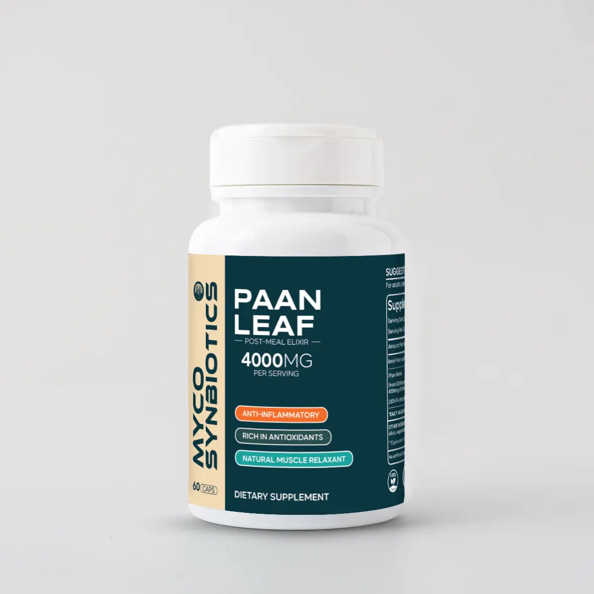 Paan Leaf Capsules – Herbal Support for Gut, Skin, Lungs & Oral Health