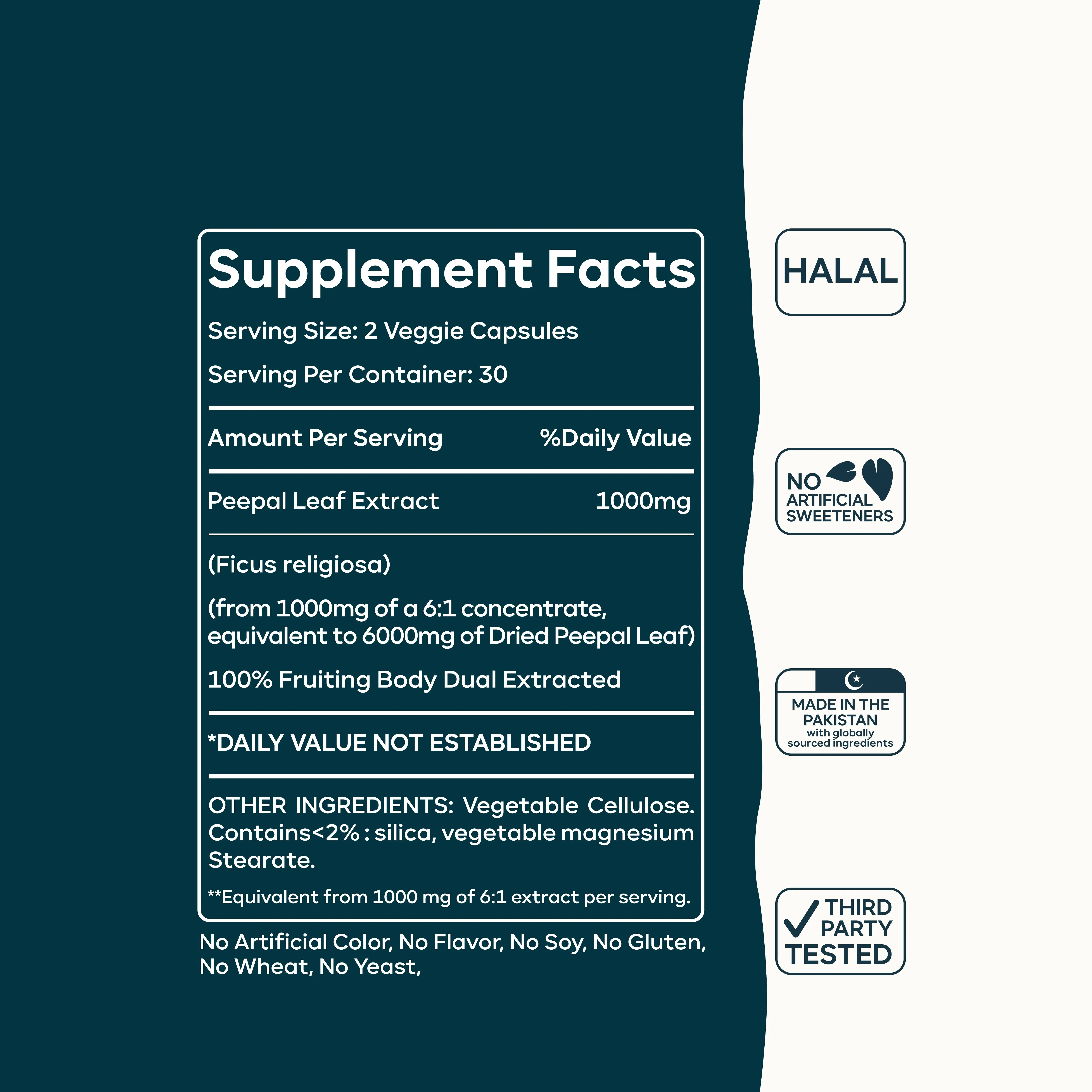 Peepal Leaf Capsules – Ayurvedic Support for Detox, Immunity & Longevity