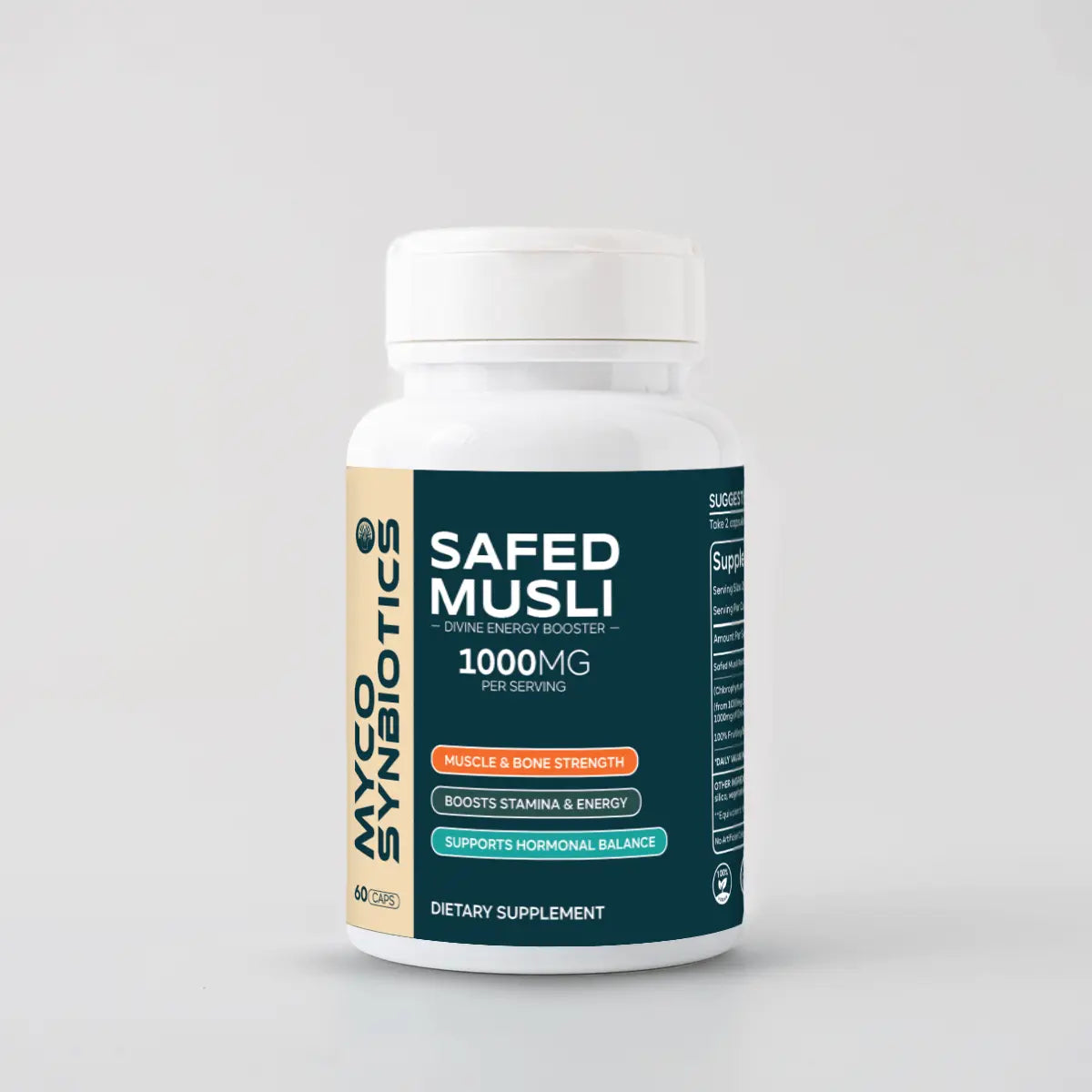 Safed Musli Capsules – Natural Strength, Energy & Vitality Booster