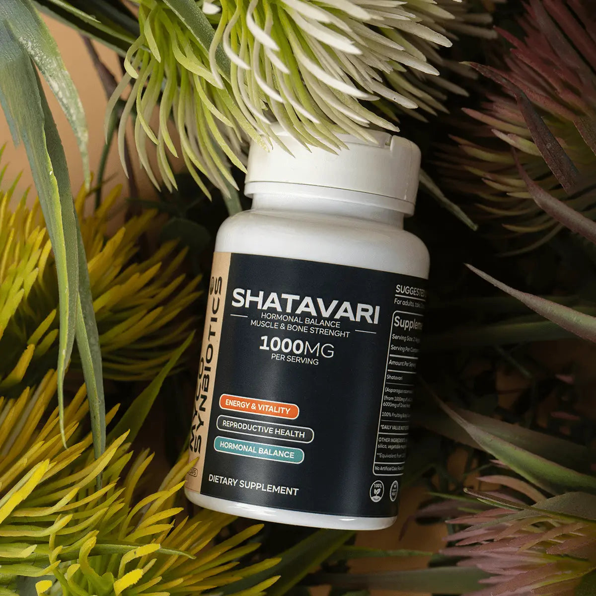 Shatavari Strong Core Bone Support Capsules | Organic Herbal Supplement for Women