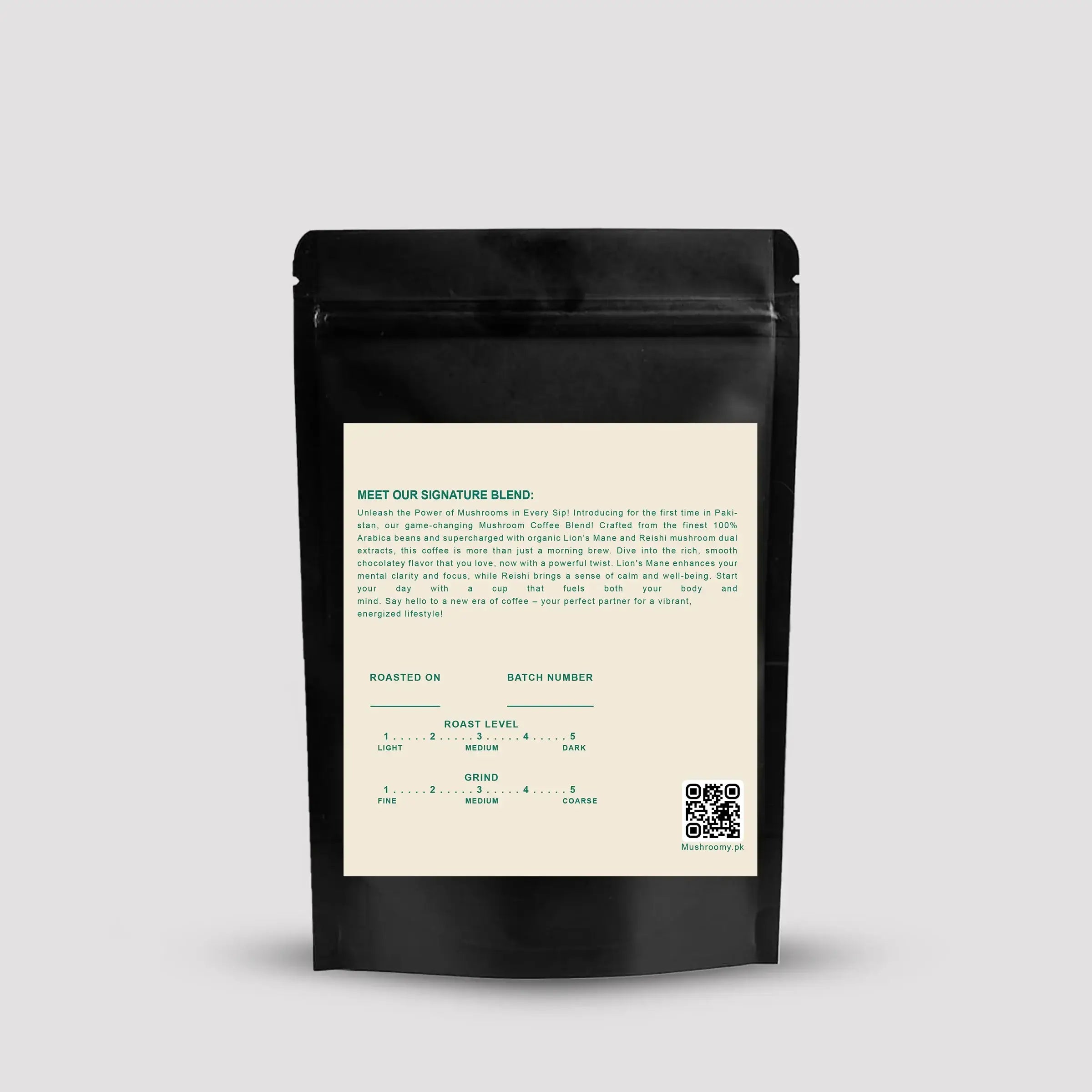 SIGNATURE BLEND - Lion's Mane & Reishi Mushroom Organic Infused Coffee