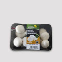 Fresh White Button Mushroom – 200gm | Premium Quality Fresh Mushrooms