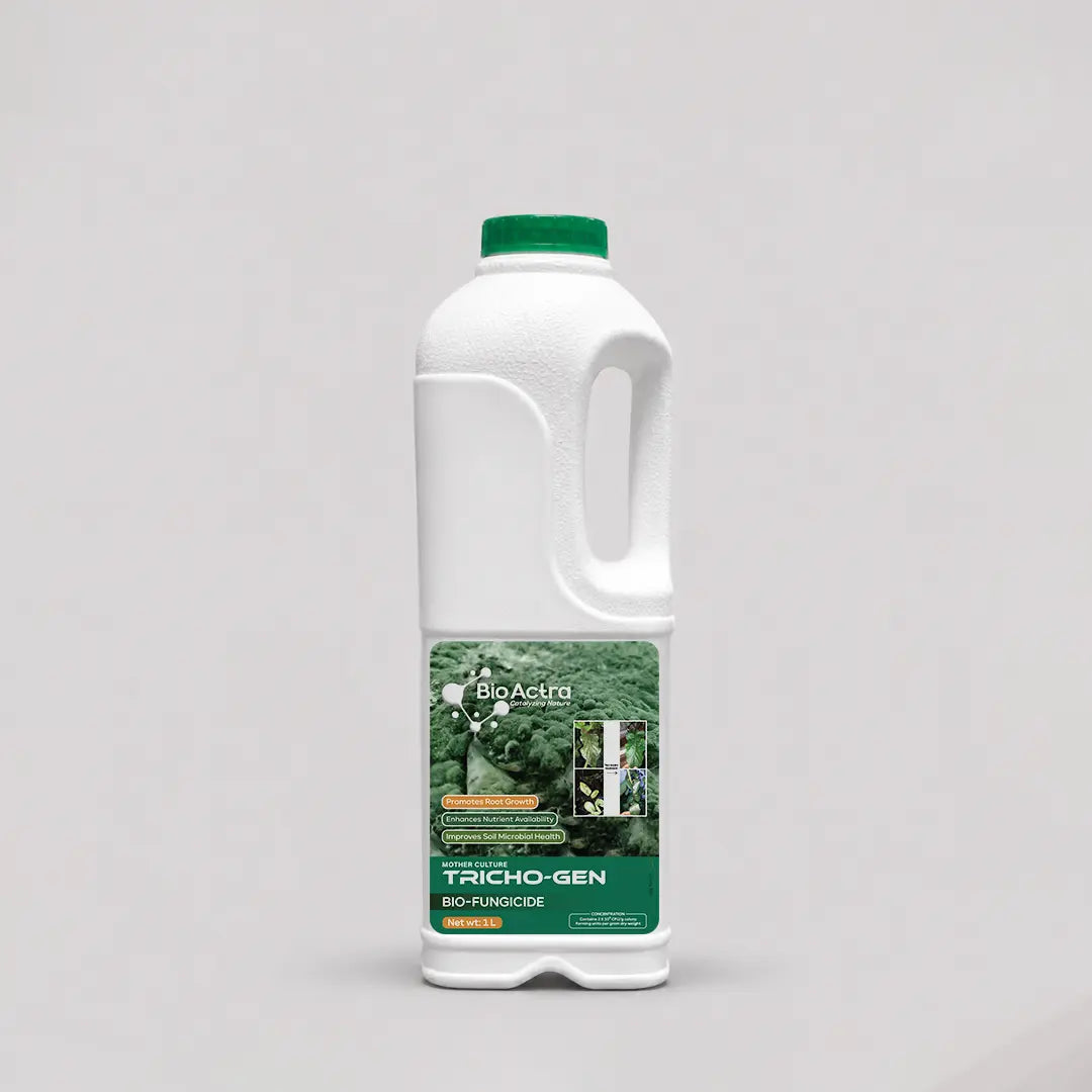 Trichoderma Harzianum & Viride Bio Fungicide – Organic Soil Treatment | Root Protection & Disease Control (Tricho-Gen) Liquid