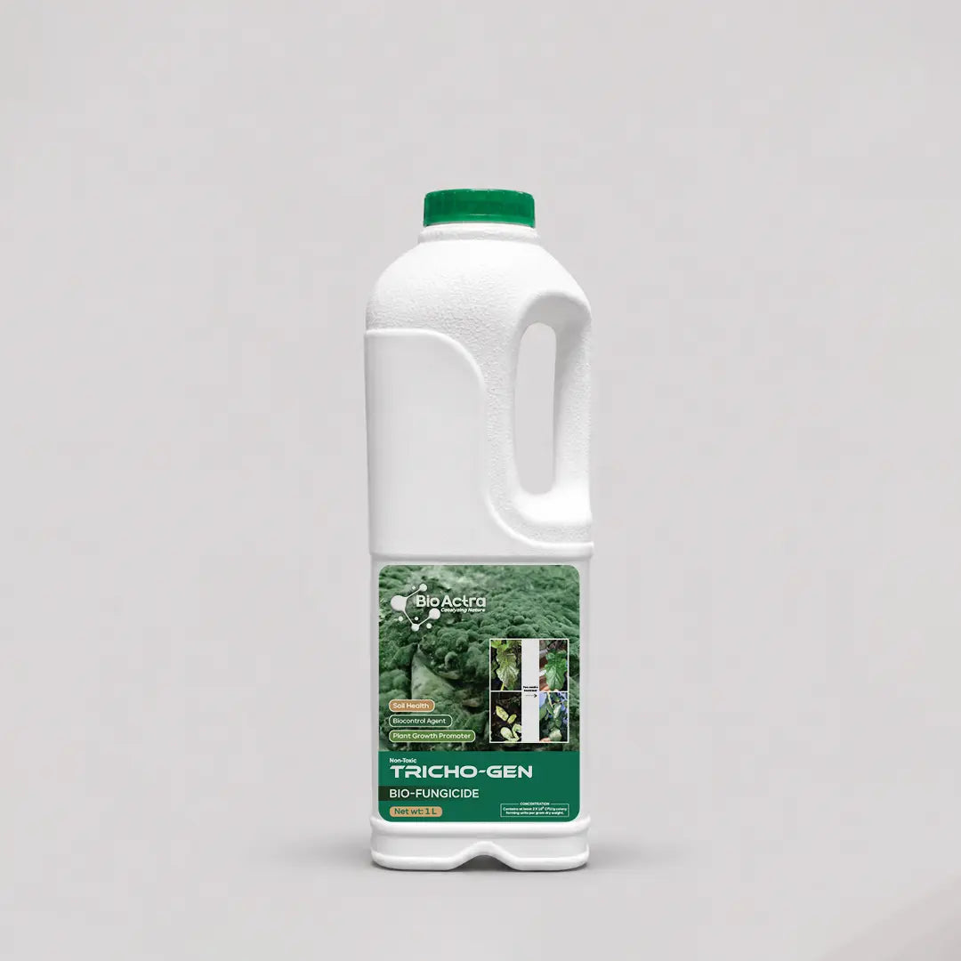 Trichoderma Harzianum & Viride Bio Fungicide – Organic Soil Treatment | Root Protection & Disease Control (Tricho-Gen) Liquid