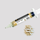Snow White Oyster Mushroom Liquid Culture – 20cc Syringe | Premium Mycelium (C0411)