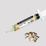 Elegant Black King Pearl Oyster Mushroom Liquid Culture – 20cc Syringe | Pleurotus ostreatus Mycelium (C0417)