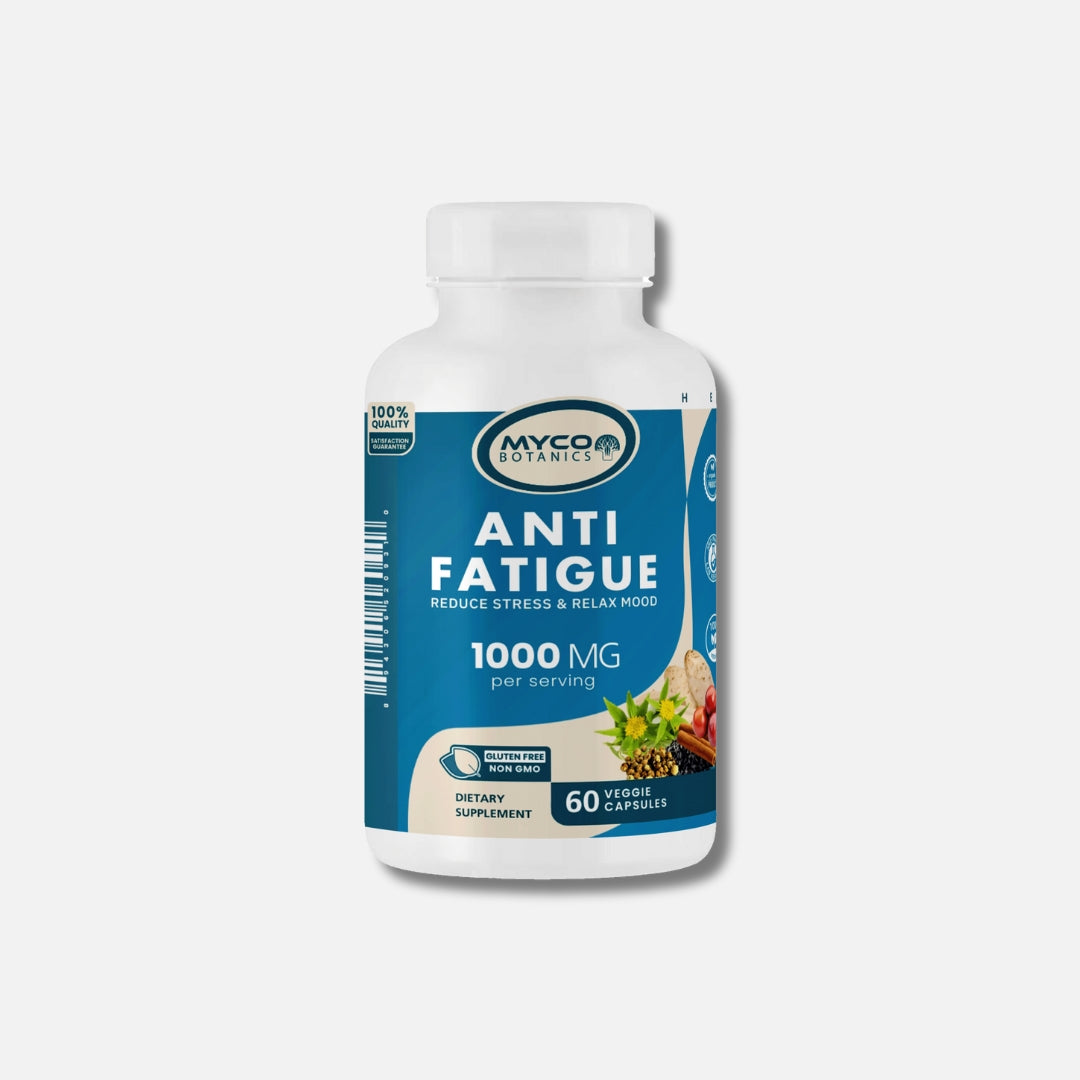 Anti Fatigue Capsules | Support Physical & Mental Well-being With Multi Vitamins, Rhodiola Rosea & Cinnamon, 60 Veggie Caps, Stress Support Supplement