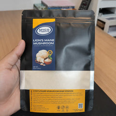 Lion’s Mane Mushroom Raw Powder | Hericium Erinaceus Pom Pom Mushroom