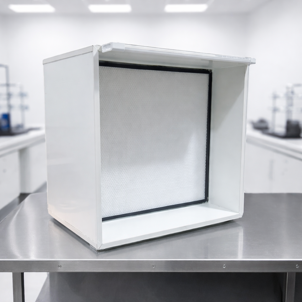 Laminar Flow Hood – 2x2ft | Vertical Model with UV Light & Pre Filter | Stainless Steel or Wooden Body