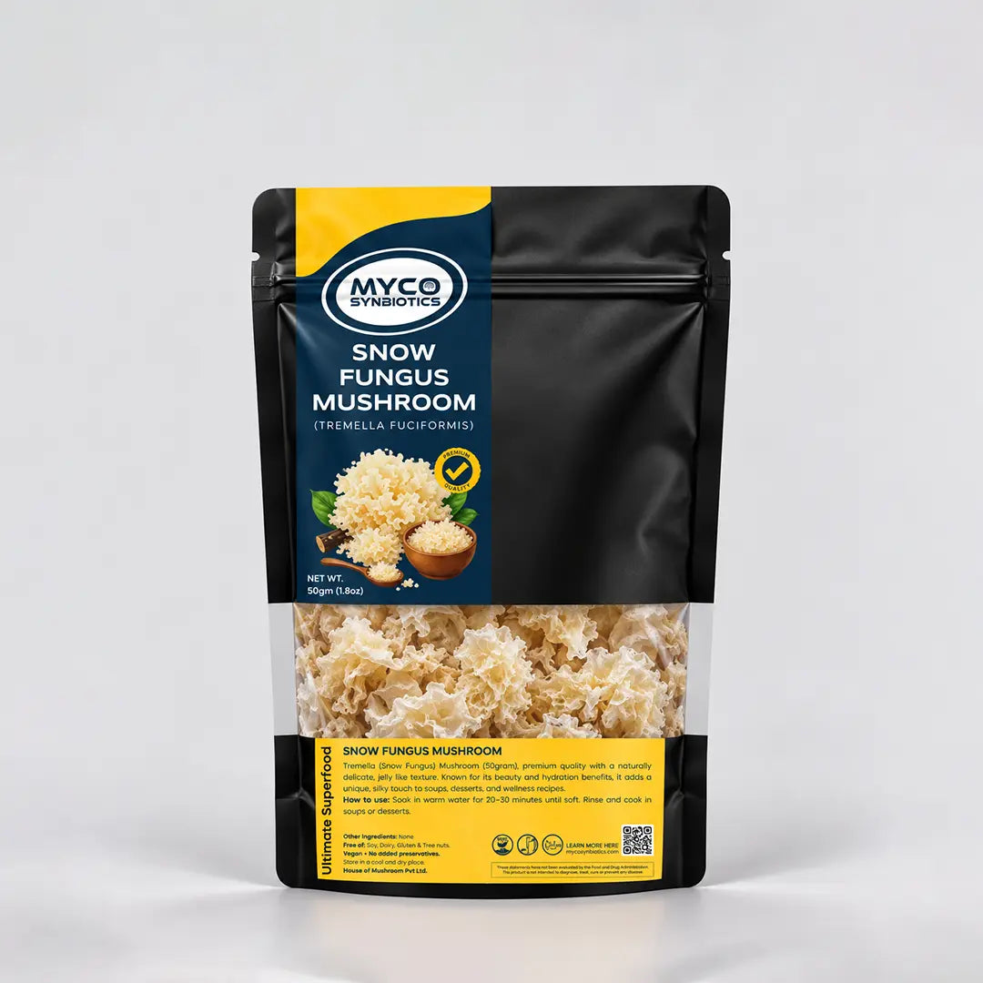 Dried Raw Tremella Snow Fungus Mushroom | Natural Beauty & Health Support
