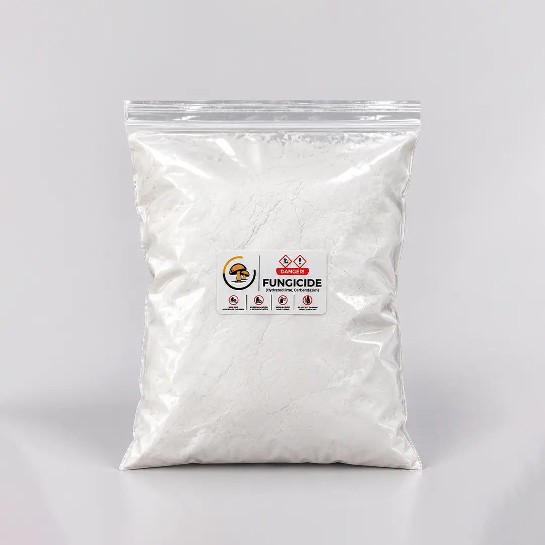 Fungicide Powder for Mushroom Substrate Sterilization – 1Kg Pack