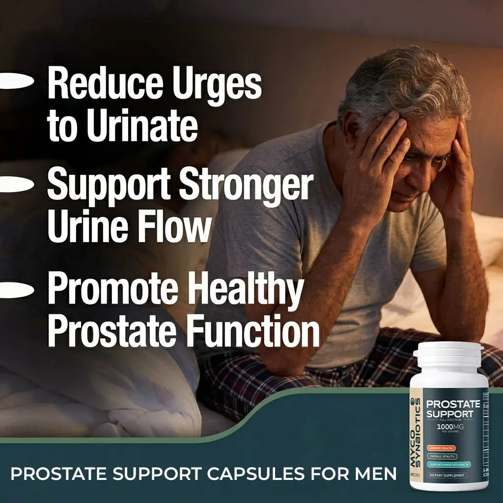 Prostate Support Capsules for Men | Advanced Urinary & Bladder Health Formula