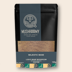 MAJESTIC MANE - Lion's Mane Mushroom Infused Organic Coffee