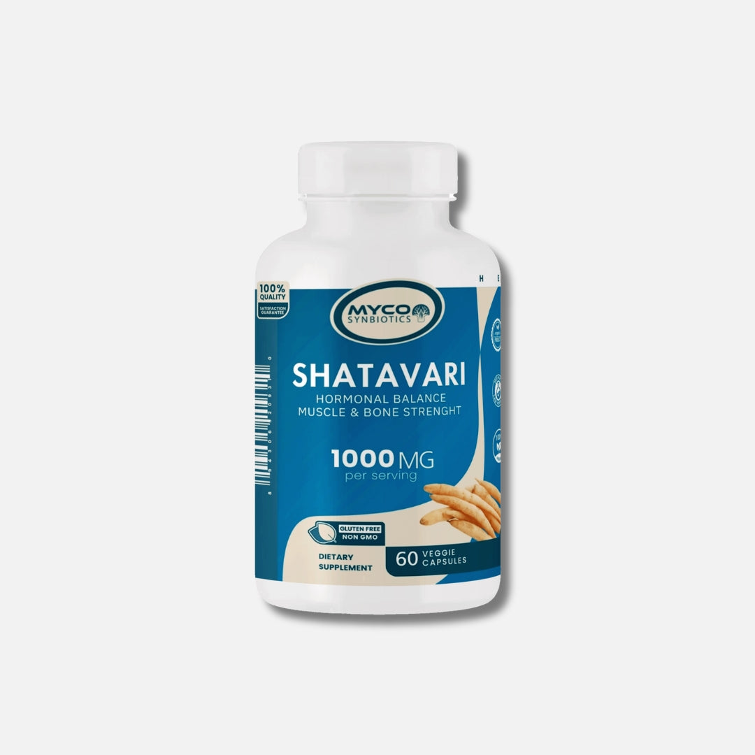 Shatavari Strong Core Bone Support Capsules | Organic Herbal Extract Supplement, 60 Veggie Caps, Women Health Supplement
