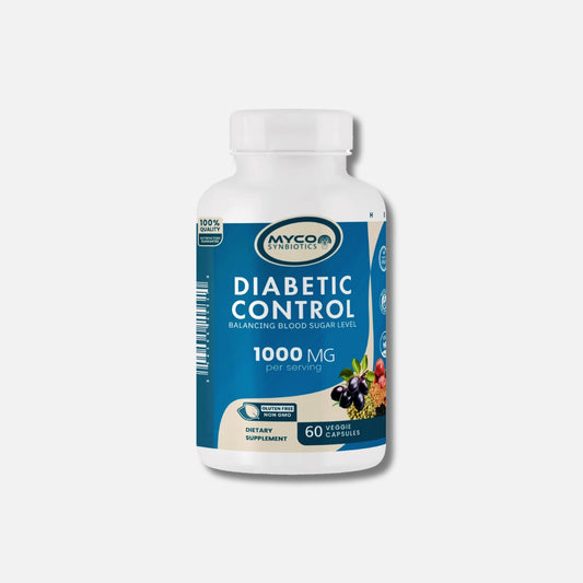 Diabetic Control Mushroom Supplement for Blood Sugar Balance & Energy Boost