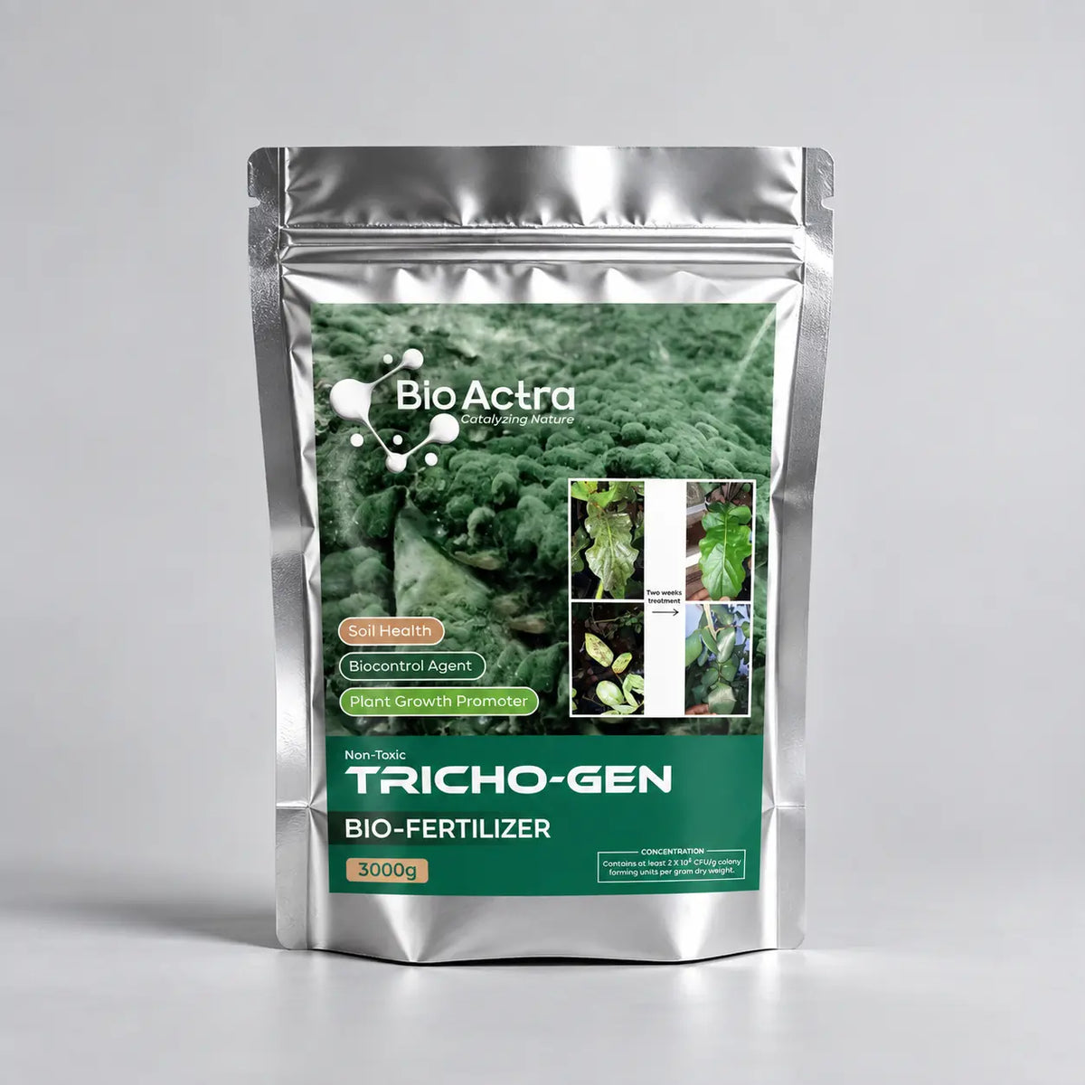 Trichoderma Harzianum & Viride Bio Fungicide – Organic Soil Treatment | Root Protection & Disease Control (Tricho-Gen)