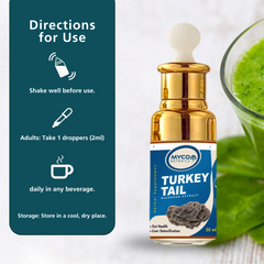TURKEY TAIL MUSHROOM ORGANIC DUAL- EXTRACT 50ML