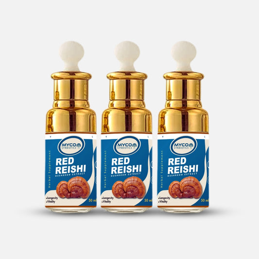 Red Reishi Extract - Tincture 50ml – Organic, Powerful Immune Support