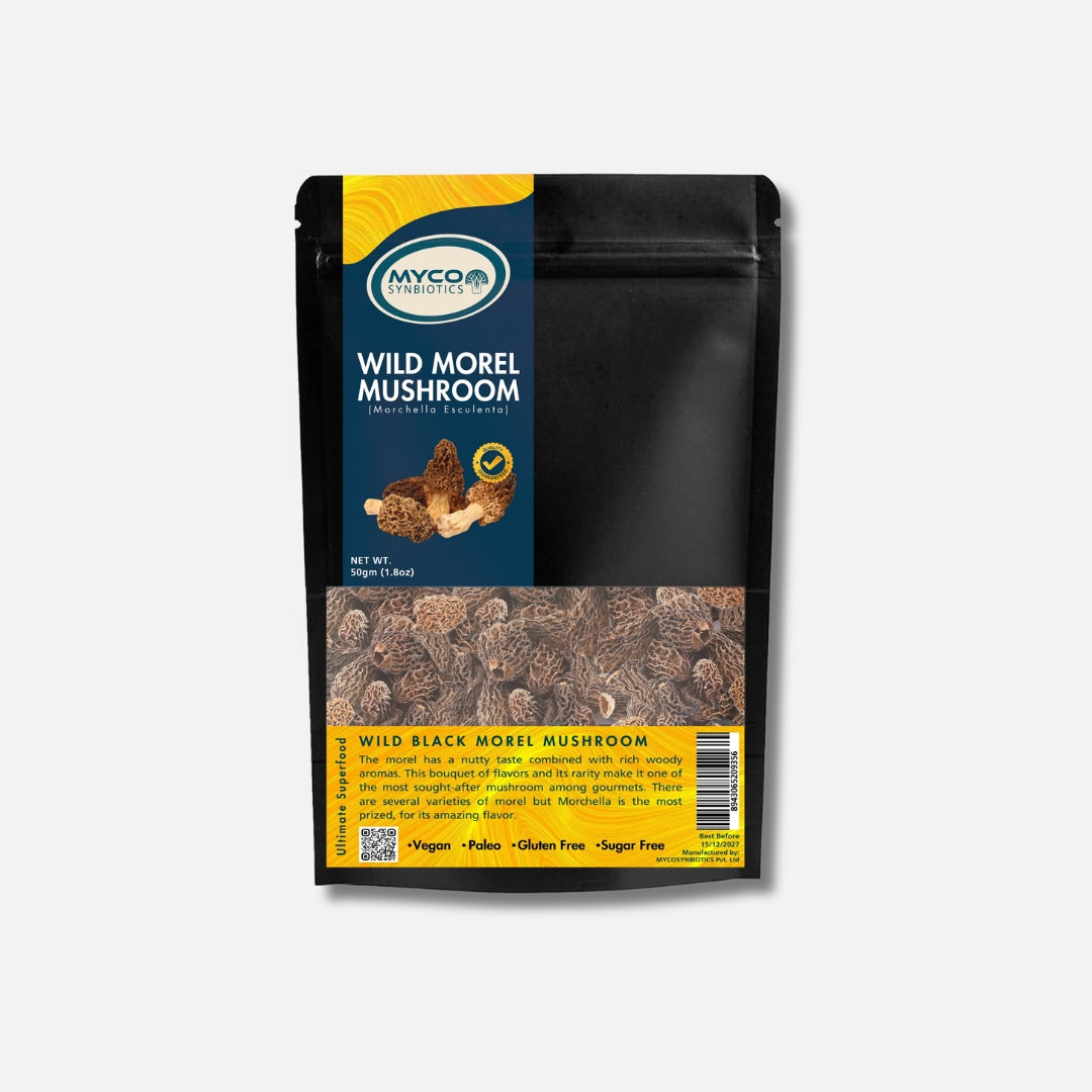 Dried Wild Morel Mushrooms 50gm