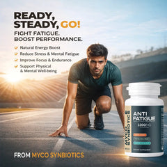 Anti Fatigue Capsules | Stress Support & Energy Boost Supplement