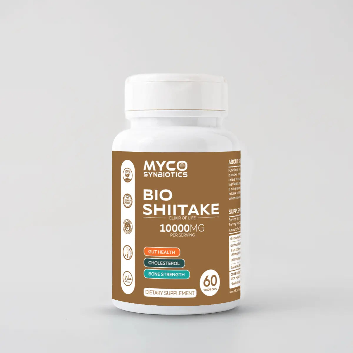 Shiitake Mushroom Capsules – Organic Immune & Wellness Support