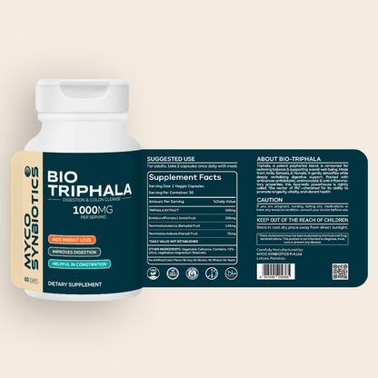 Bio Triphala – Organic Digestion & Colon Health Support Supplement