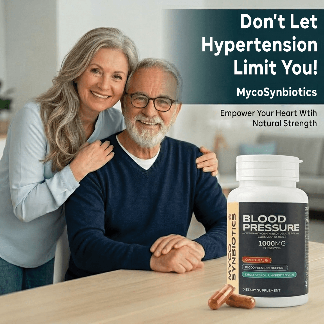 Blood Pressure Support with Hawthorn Berry & Hibiscus | Natural Heart Health