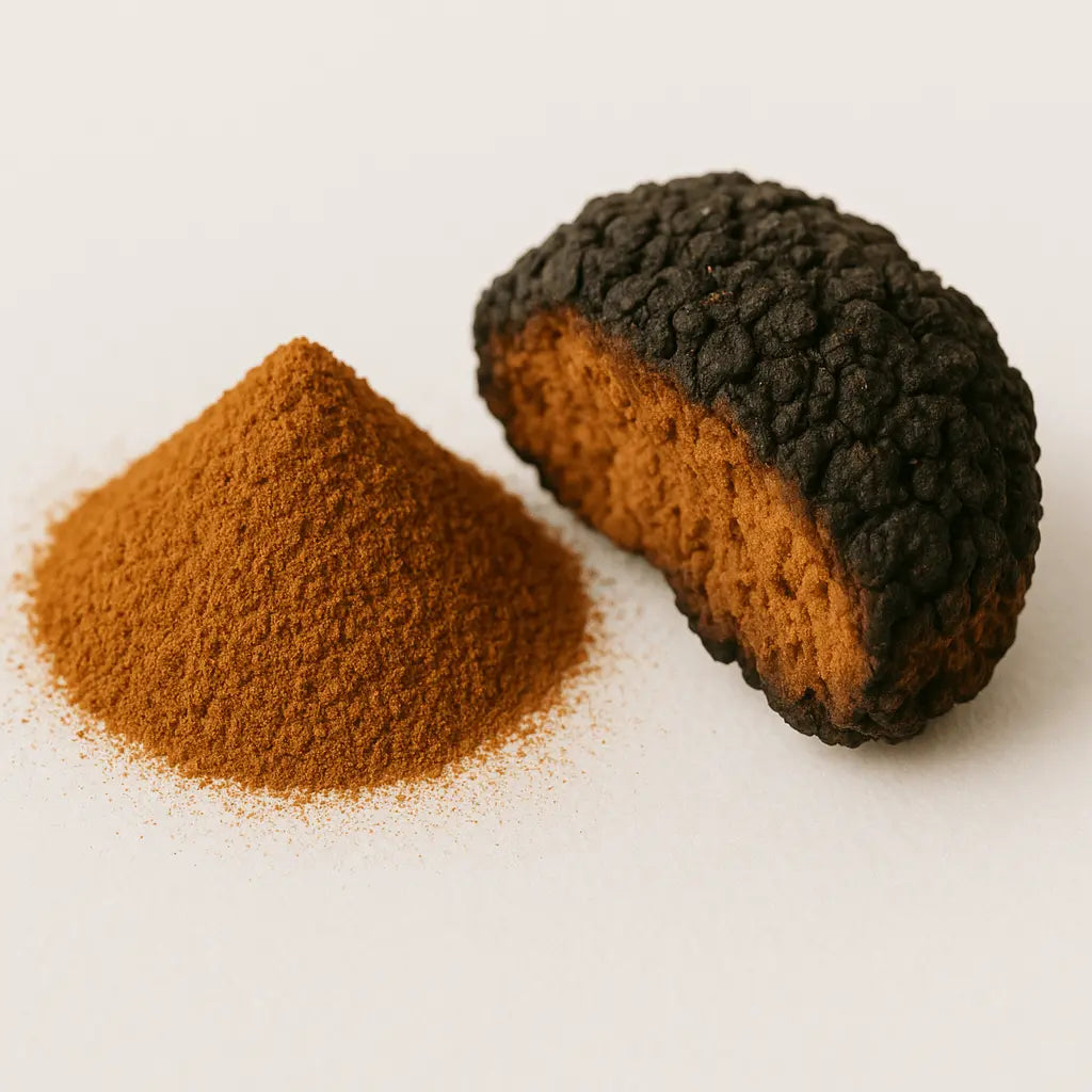 Chaga Raw Mushroom Powder Bulk | Premium Inonotus obliquus Mushroom