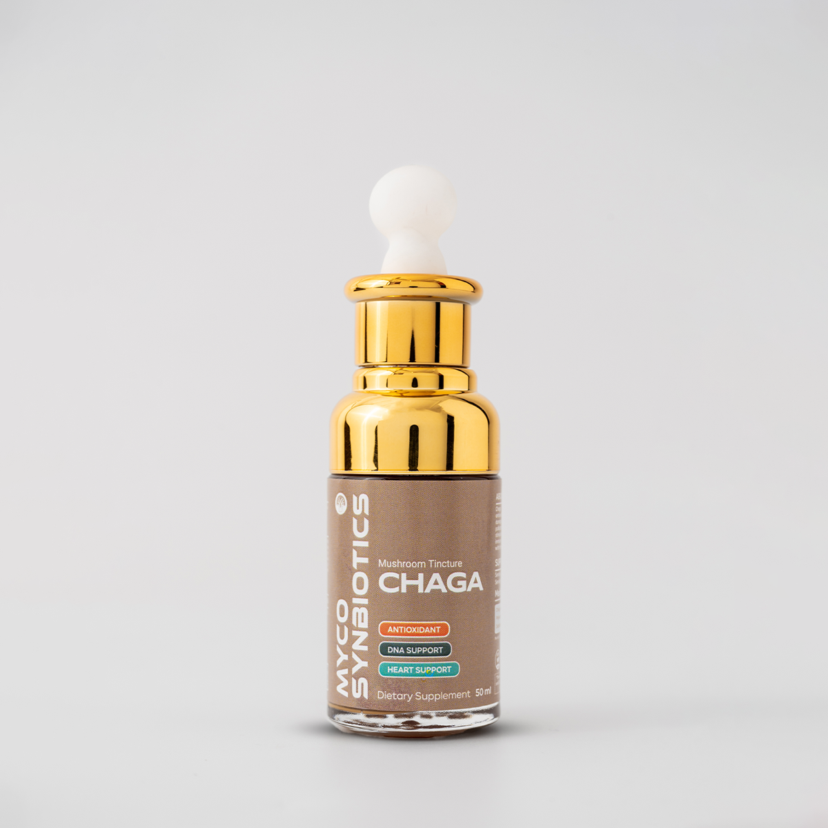 Chaga Mushroom Tincture | Organic Chaga Liquid Extract Supplement, Inflammation, Immune Support, Anti-Aging Supplement, One Month Supply