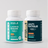 Combo Pack: Lion's Mane Mushroom & Anti Fatigue Capsules | Organic Brain & Energy Support Supplement